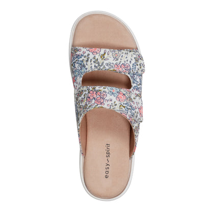 Red Slip On Sandals